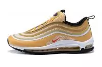 femmes nike air max 97 en promo cool gold